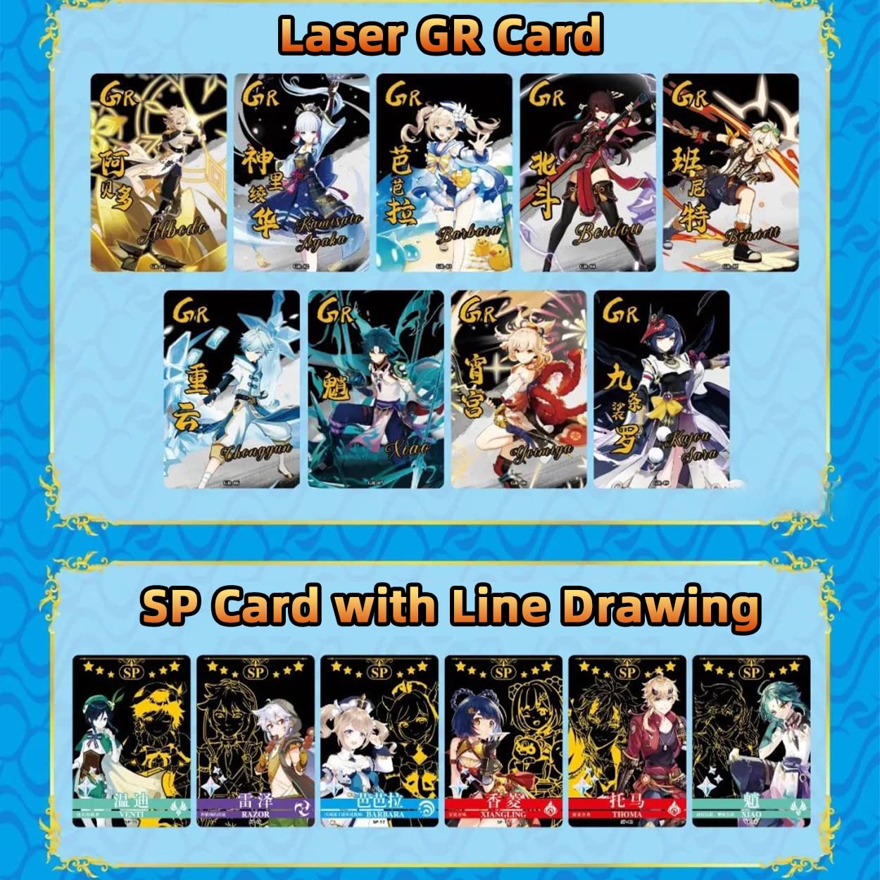 Foto 5 pulgar | Tarjeta Coleccionable Genshin Impact Tcg Cards 5r De Quinta Generación - Venta Internacional.
