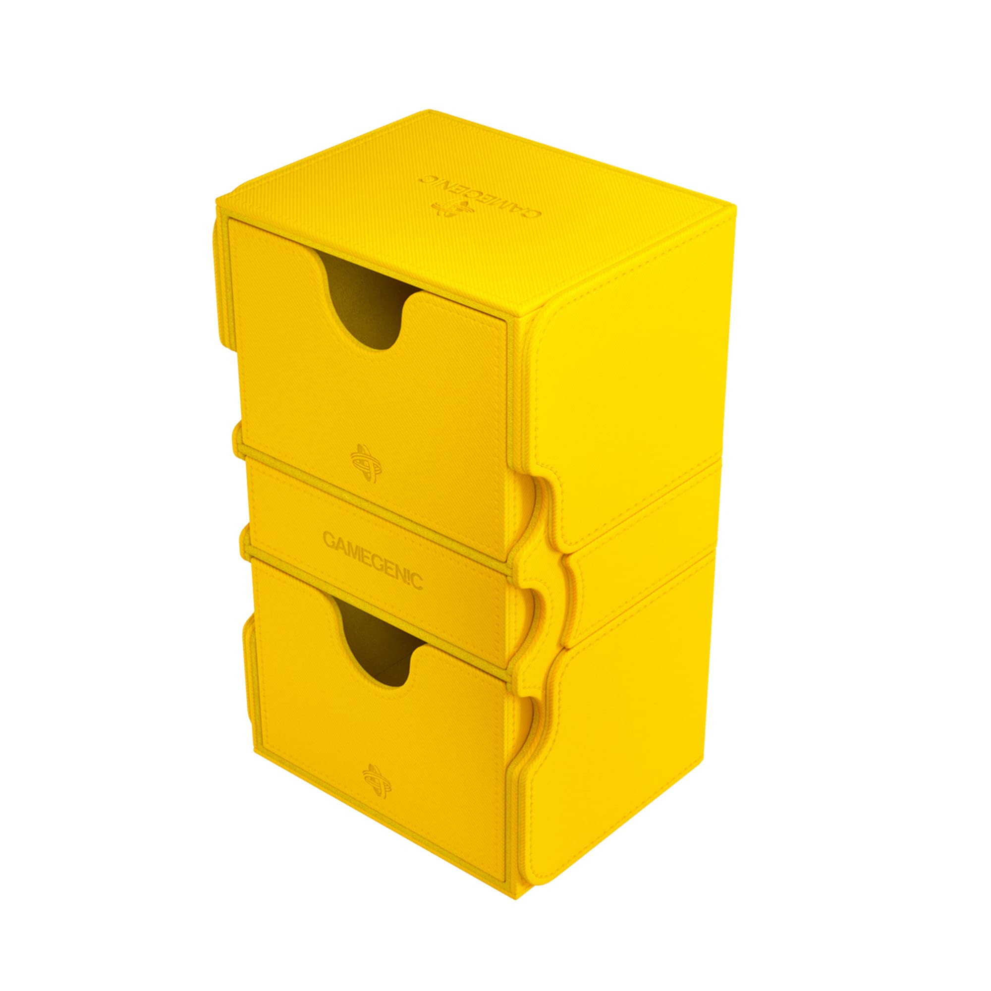 Foto 2 pulgar | Deck Box Gamegenic Stronghold 200+ Xl Convertible Amarillo - Venta Internacional.