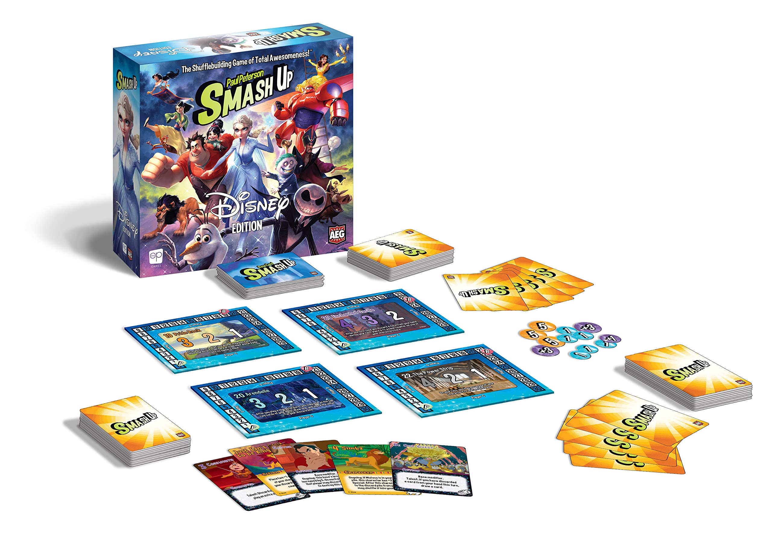 Foto 3 pulgar | Juego Smash Up Independiente Usapoly Smash Up: Disney Edition - Venta Internacional.