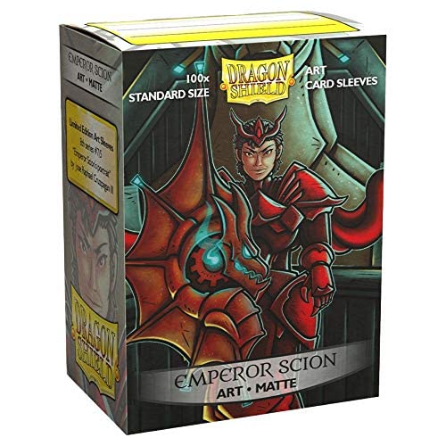Foto 4 pulgar | Fundas Para Cartas Con Escudo De Dragón, Arte Mate, Escudo De Armas Del Emperador Scion - Venta Internacional.