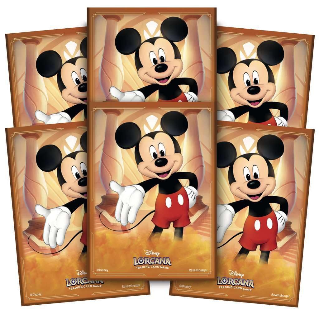 Foto 3 | Pack De Fundas Para Tarjetas Ravensburger Disney Lorcana Mickey Mouse - Venta Internacional.