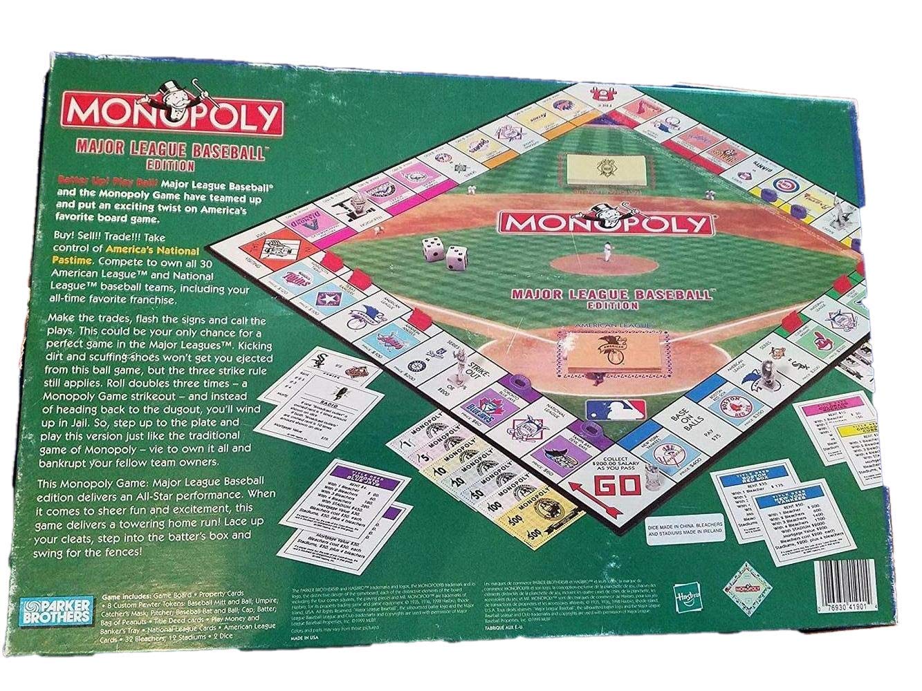 Foto 3 pulgar | Juego De Mesa Usaopoly Monopoly Major League Baseball Edition - Venta Internacional.