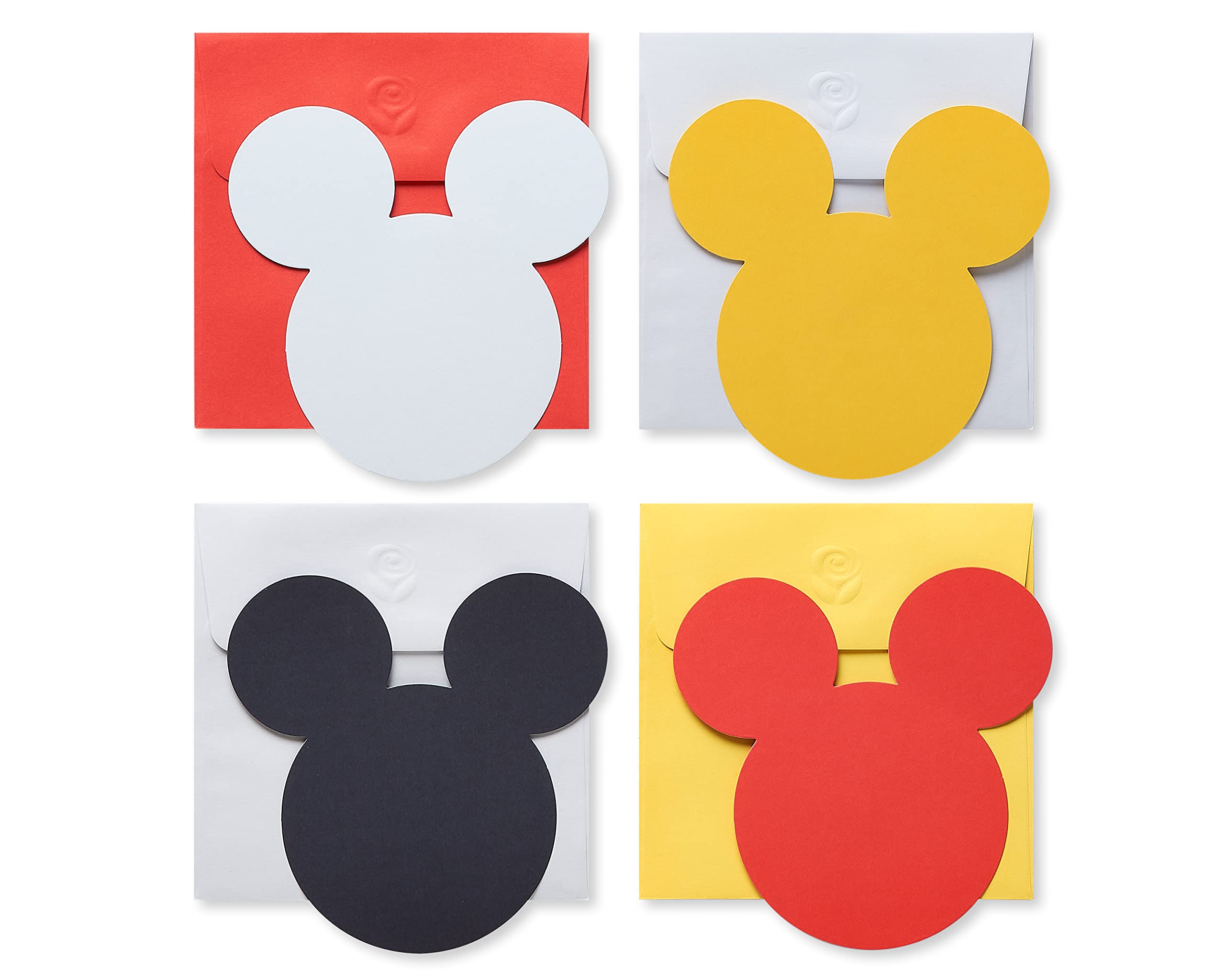 Foto 2 pulgar | Tarjetas En Blanco American Greetings Mickey Mouse (100 Unidades) - Venta Internacional.