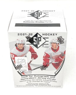 Foto 1 | Hockey Card Blaster Box Upper Deck 2021-22 Sp Con 8 Paquetes - Venta Internacional.