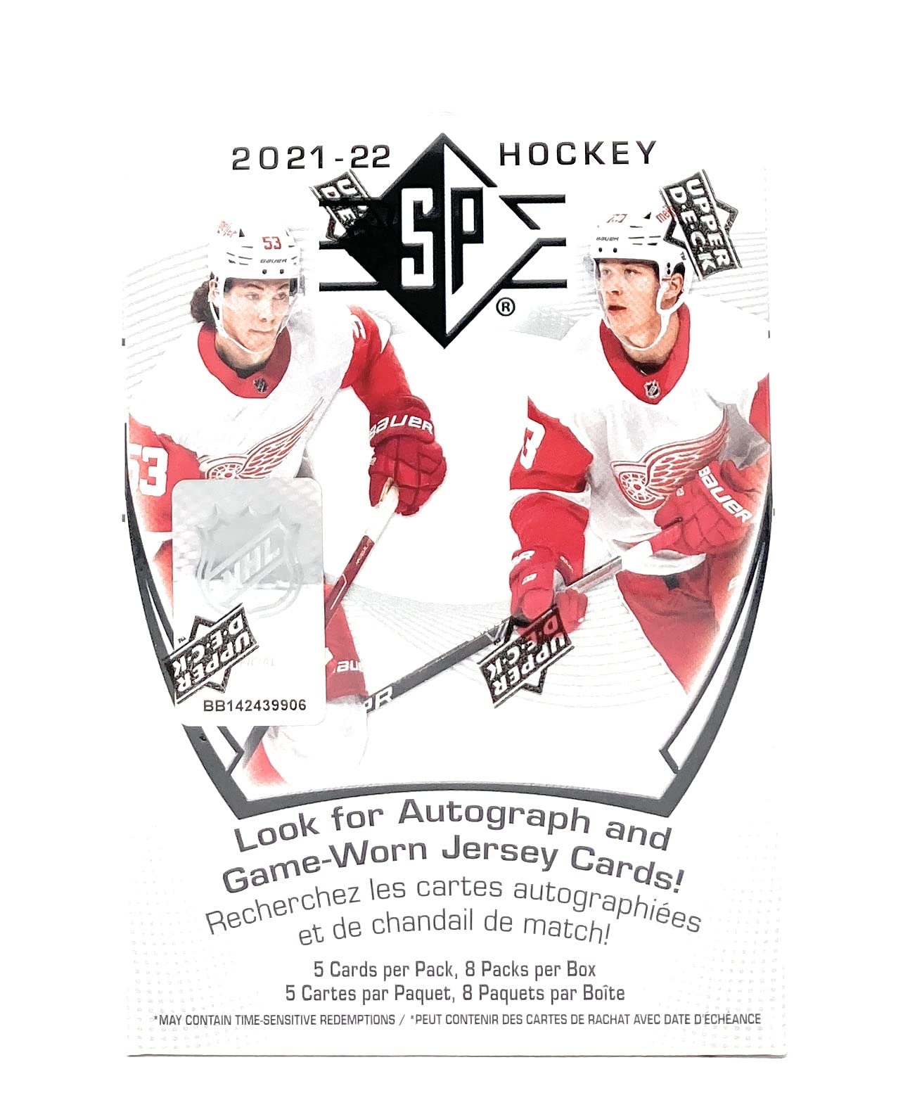 Foto 3 pulgar | Hockey Card Blaster Box Upper Deck 2021-22 Sp Con 8 Paquetes - Venta Internacional.