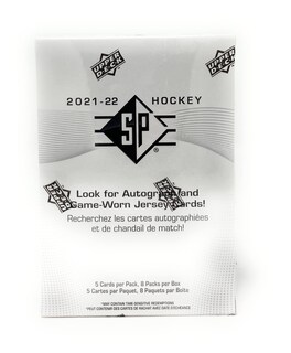 Foto 3 | Hockey Card Blaster Box Upper Deck 2021-22 Sp Con 8 Paquetes - Venta Internacional.