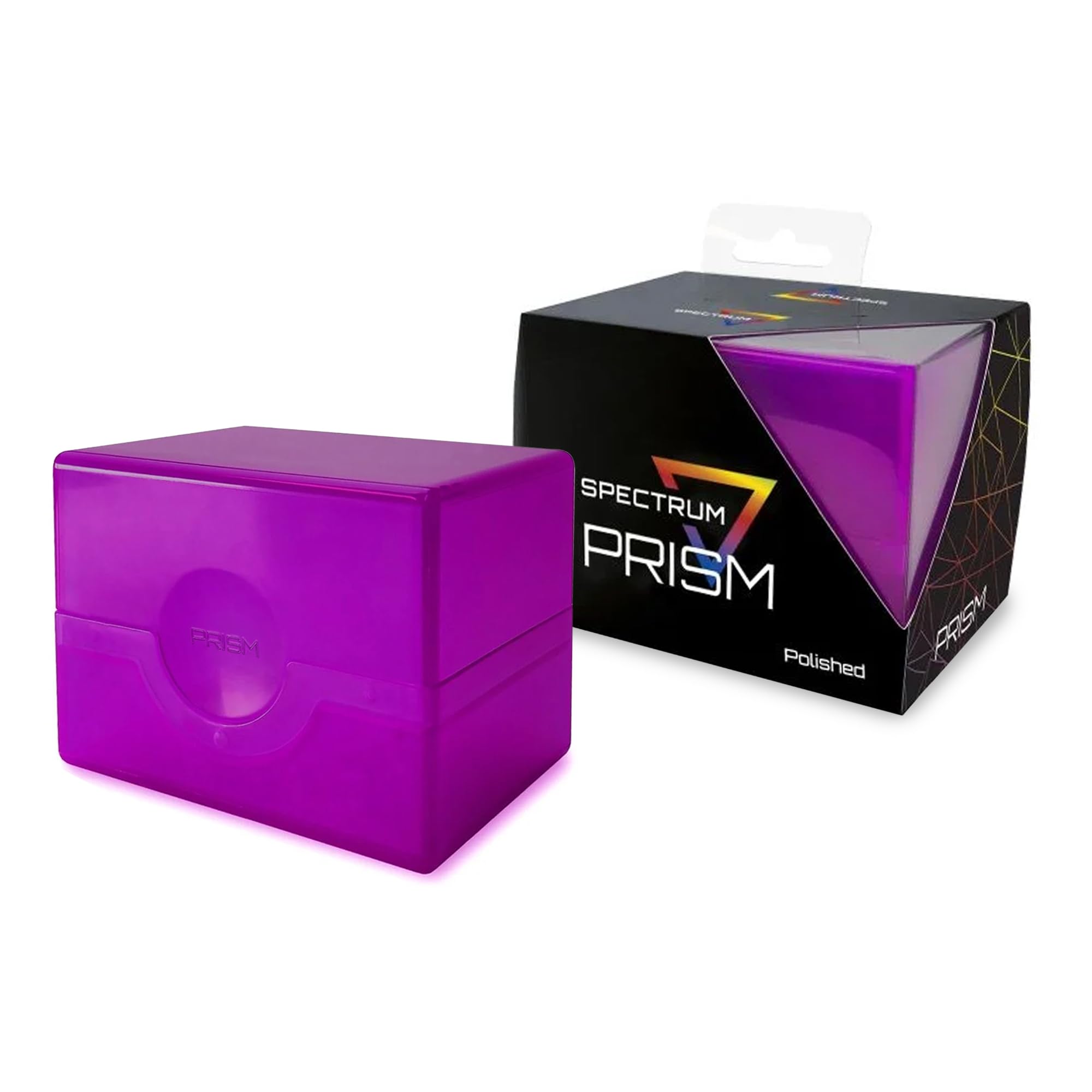 Foto 2 pulgar | Deck Case Bcw Prism, Pulido, Ultravioleta, Para 100 Cartas - Venta Internacional.