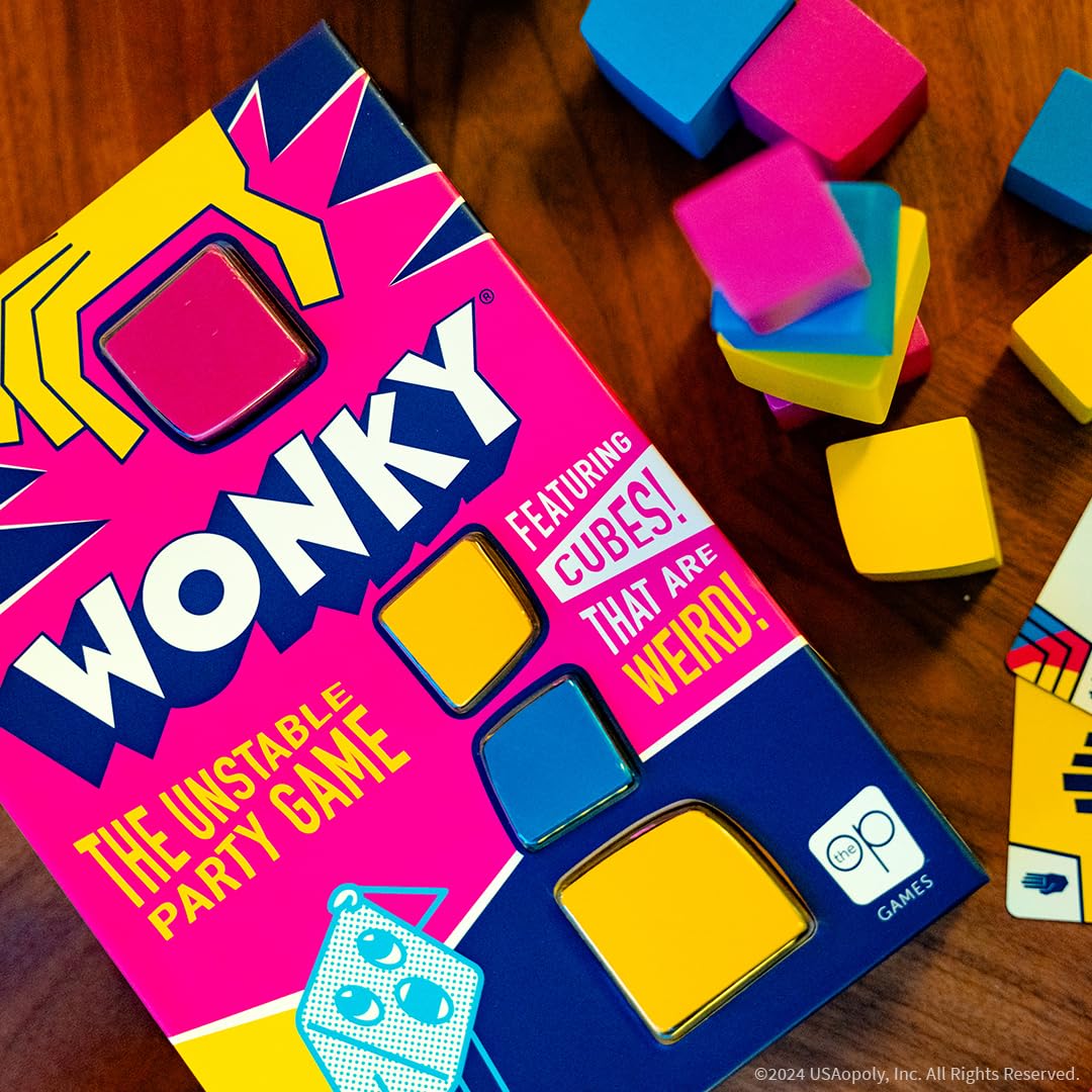Foto 3 pulgar | Juego Usaopoly Wonky The Unstable Party: Estrategia Abstracta - Venta Internacional.