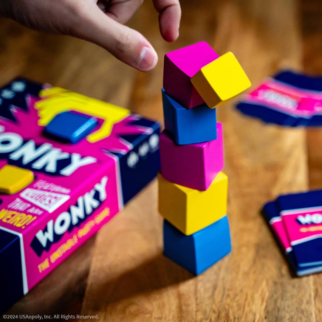 Foto 4 pulgar | Juego Usaopoly Wonky The Unstable Party: Estrategia Abstracta - Venta Internacional.