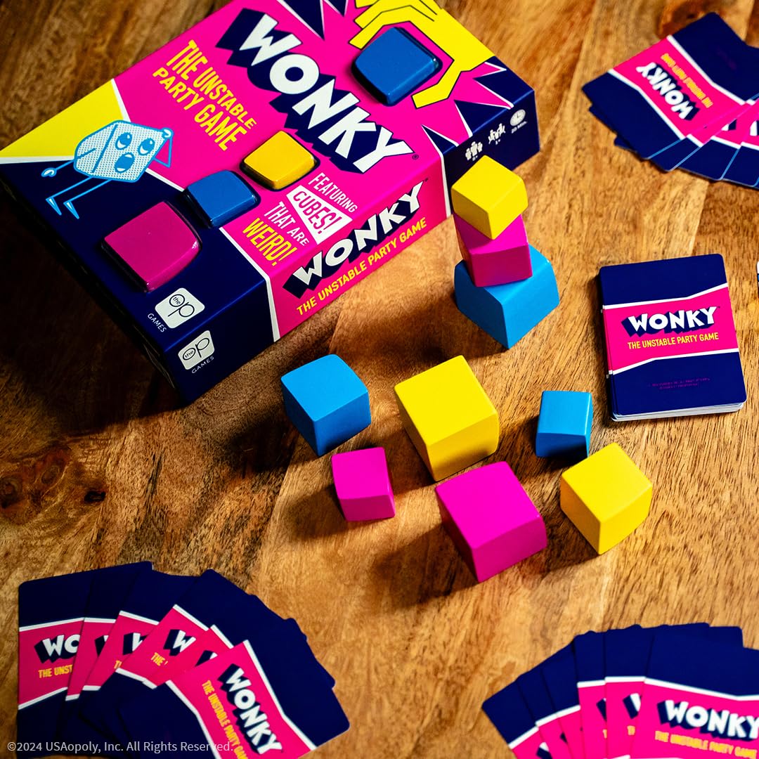 Foto 5 pulgar | Juego Usaopoly Wonky The Unstable Party: Estrategia Abstracta - Venta Internacional.