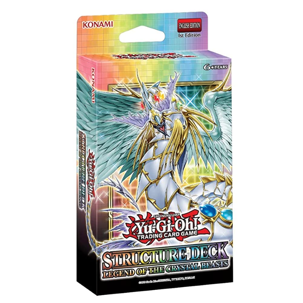 Foto 2 pulgar | Cartas Coleccionables Yu-gi-oh! ¡leyendas De Las Bestias De Cristal - Venta Internacional.
