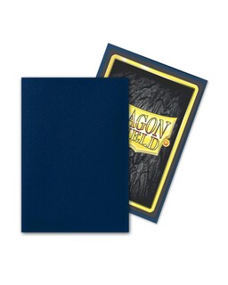 Foto 2 | Fundas Para Cartas Con Escudo De Dragón Mate, Color Azul Medianoche Japonés, 60 Quilates - Venta Internacional.