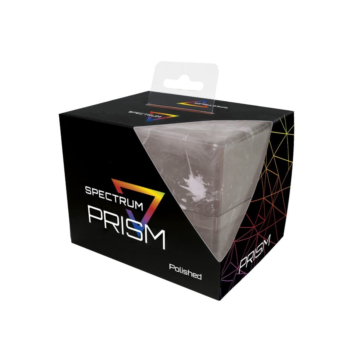 Foto 1 | Deck Case Bcw Spectrum Prism Marble Black 100 Cartas - Venta Internacional.