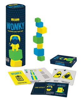 Foto 2 | Juego De Fiesta Usaopoly Wonky The Unstable Para Adultos Mayores De 21 Años - Venta Internacional.