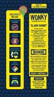 Foto 3 | Juego De Fiesta Usaopoly Wonky The Unstable Para Adultos Mayores De 21 Años - Venta Internacional.