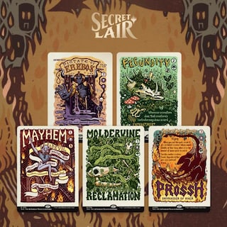 Foto 1 | Juego De Cartas Magic The Gathering Secret Lair Prints Of Darkness - Venta Internacional.