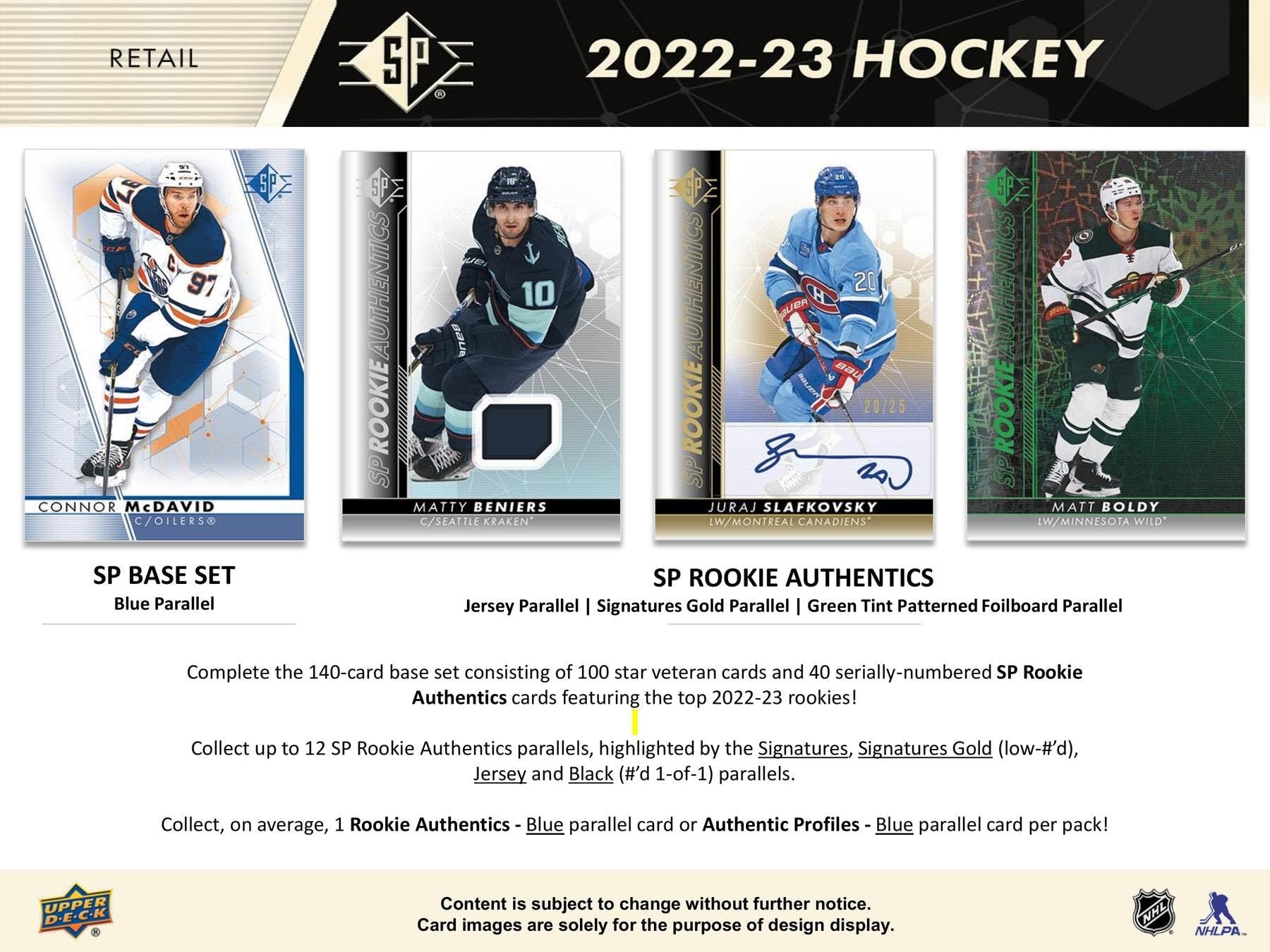 Foto 3 pulgar | Blaster Box Upper Deck Sp Hockey, 23 Con 8 Paquetes De Cartas - Venta Internacional.