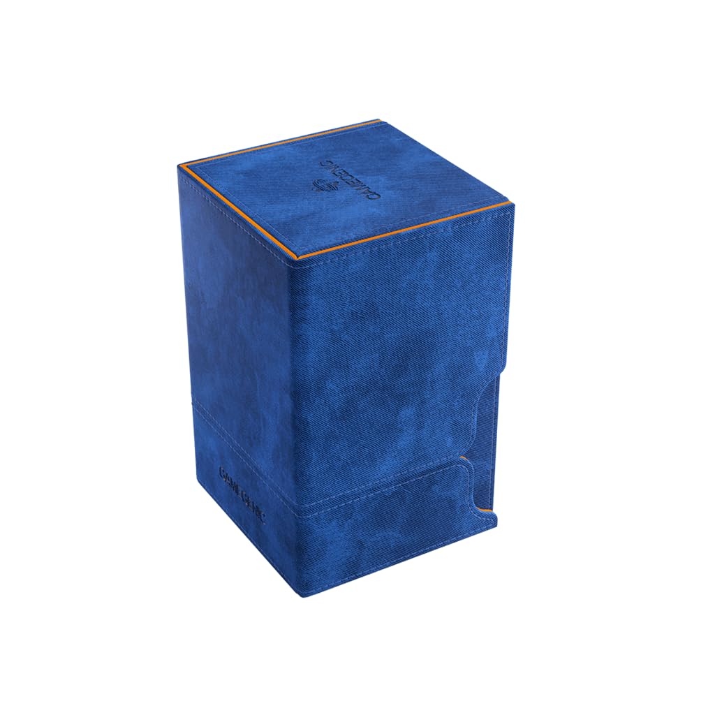 Foto 2 | Deck Box Gamegenic Watchtower 100+ Xl Para Juego De Cartas Azul/naranja - Venta Internacional.