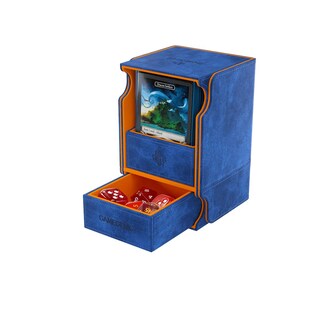 Foto 4 | Deck Box Gamegenic Watchtower 100+ Xl Para Juego De Cartas Azul/naranja - Venta Internacional.