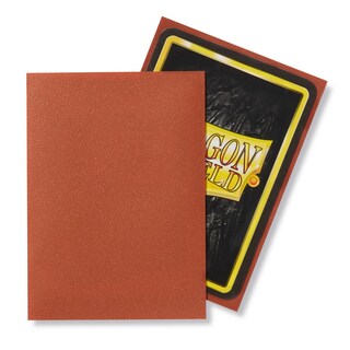 Foto 2 | Fundas Para Cartas Con Escudo De Dragón, Cobre Mate, 100 Hombres De Hojalata Arcanos - Venta Internacional.