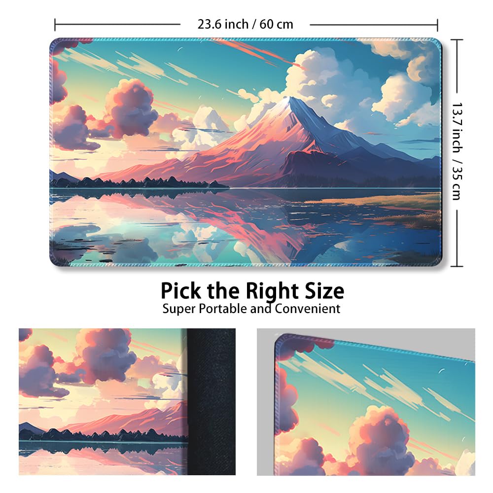 Foto 2 | Tapete Mtg Playmat Dauxid De Primera Calidad, Cosido Con Zonas, 61 X 35 Cm, Goma - Venta Internacional.