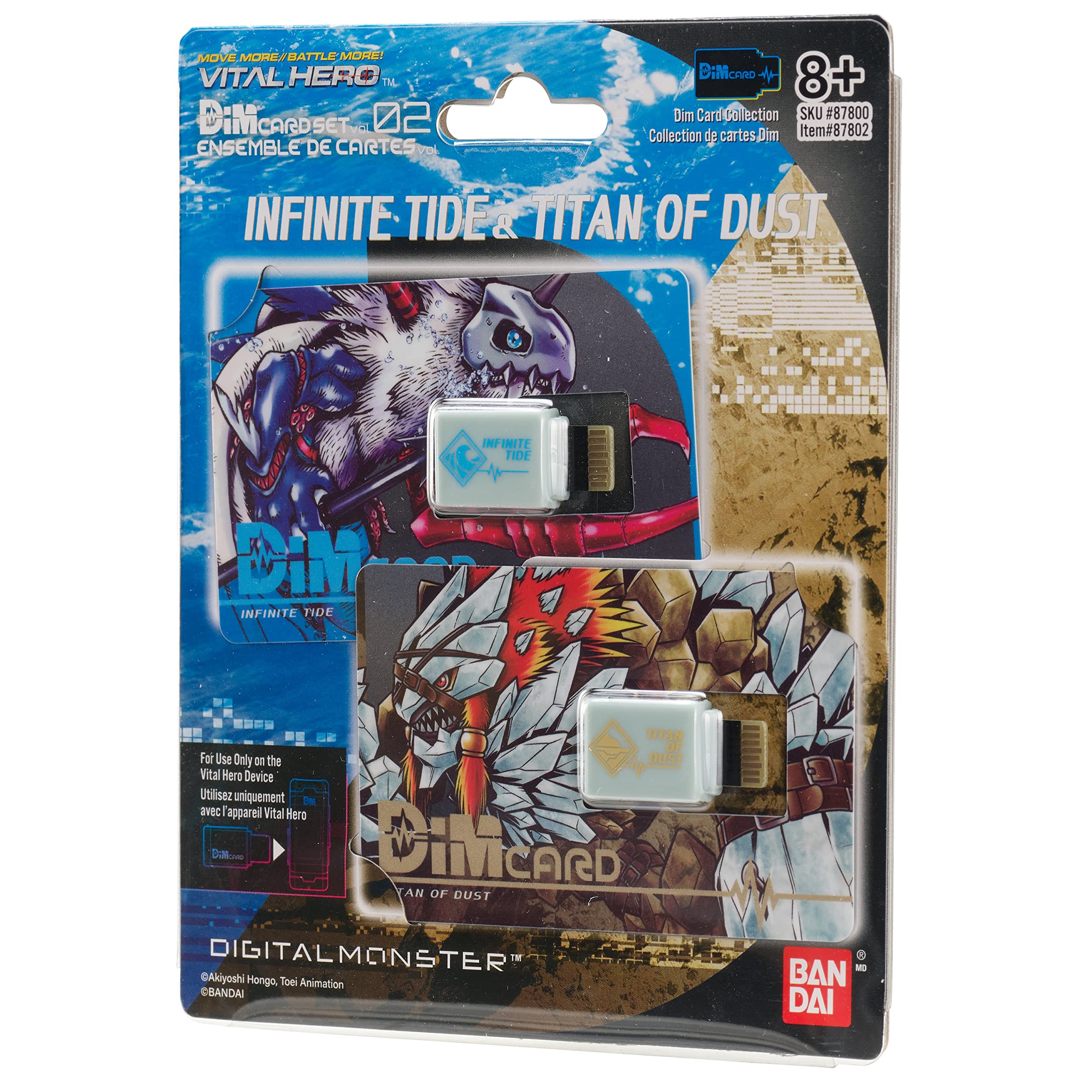 Foto 3 pulgar | Paquete De Cartas Dim Bandai Namco Digimon Vital Hero Infinite Tide & Titan Of Dust - Venta Internacional.
