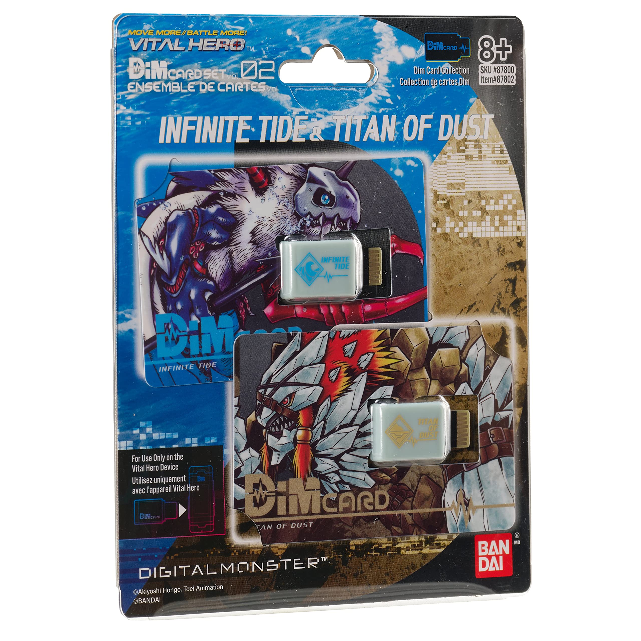 Foto 4 pulgar | Paquete De Cartas Dim Bandai Namco Digimon Vital Hero Infinite Tide & Titan Of Dust - Venta Internacional.