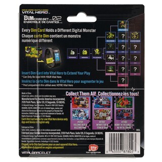 Foto 4 | Paquete De Cartas Dim Bandai Namco Digimon Vital Hero Infinite Tide & Titan Of Dust - Venta Internacional.