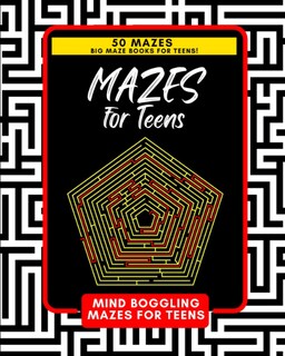 Foto 1 | Maze Book Genérica Para Adolescentes: 50 Rompecabezas De Laberintos Alucinantes - Venta Internacional.