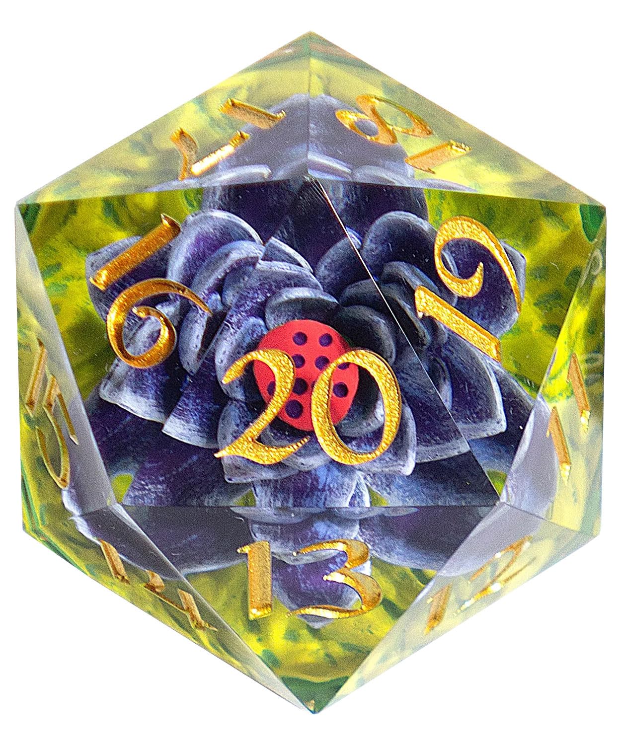 Foto 2 pulgar | Dice Sirius Magic: The Gathering Black Lotus Spindown 54 Mm - Venta Internacional.