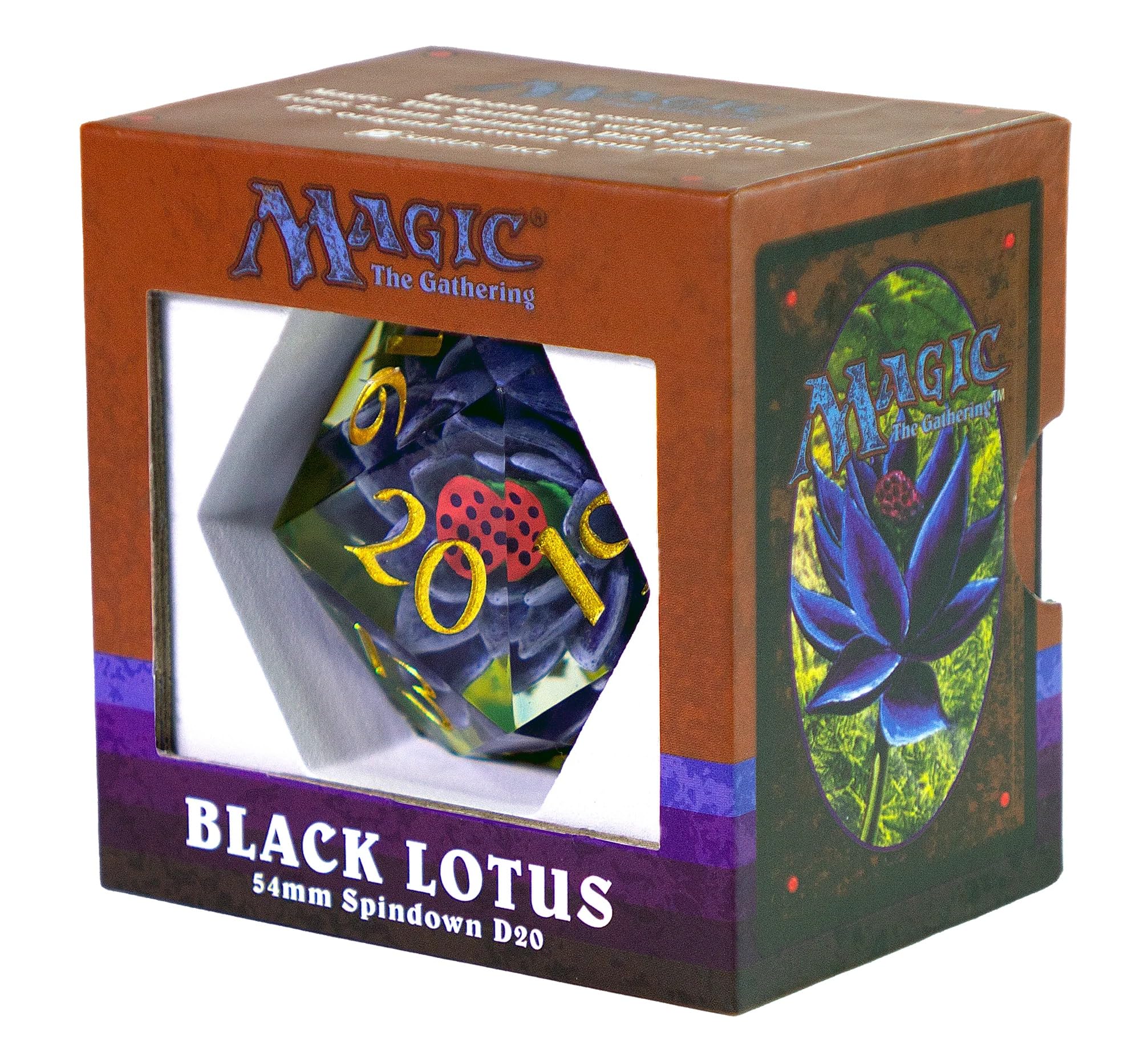 Foto 5 pulgar | Dice Sirius Magic: The Gathering Black Lotus Spindown 54 Mm - Venta Internacional.