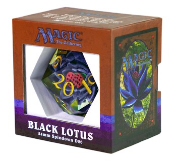 Foto 4 | Dice Sirius Magic: The Gathering Black Lotus Spindown 54 Mm - Venta Internacional.