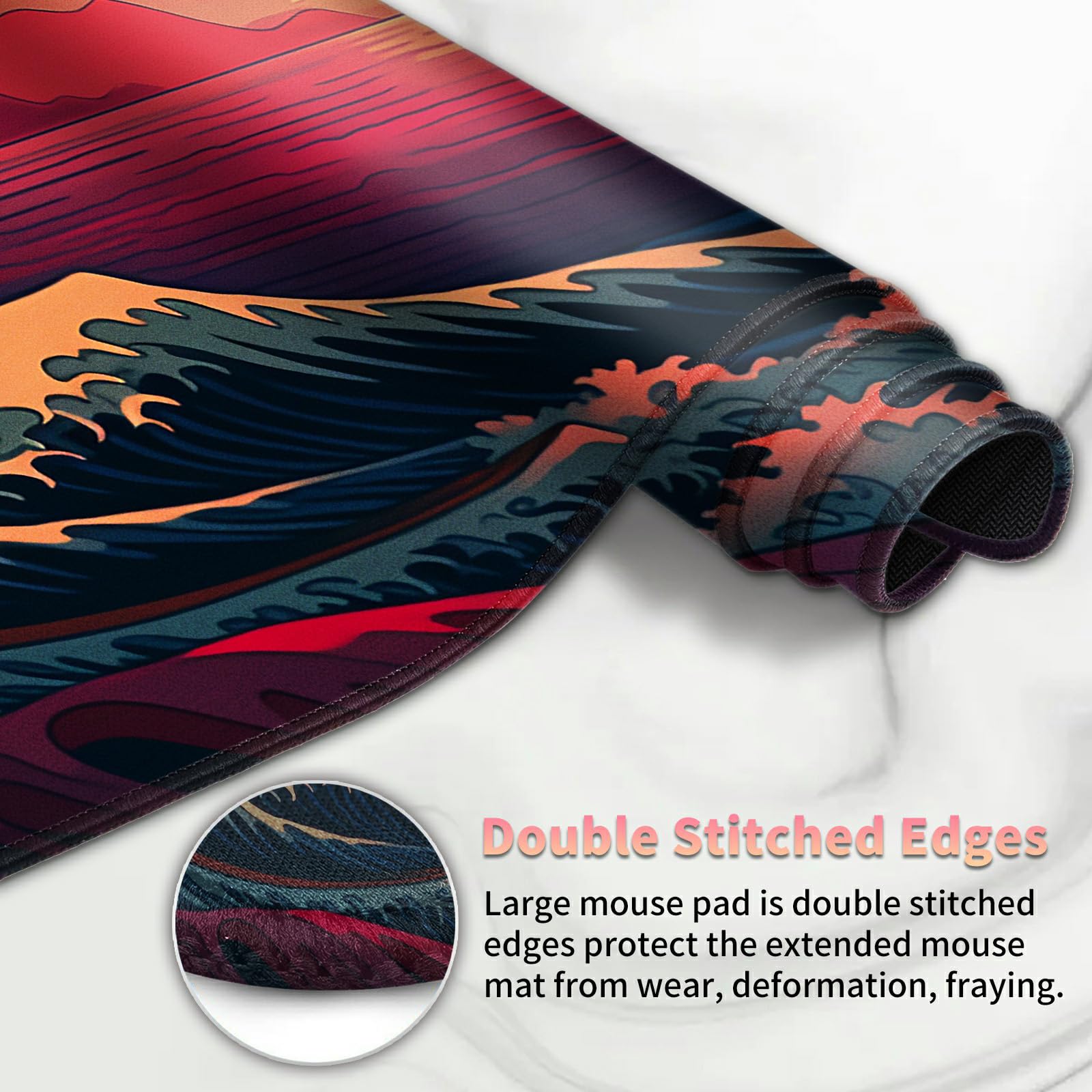 Foto 6 pulgar | Juego De Cartas Playmat Bvdikmi Sunset Wave Para Mtg 60 X 35 Cm - Venta Internacional.