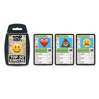Foto 2 | Juego De Cartas Top Trumps Emotis Black - Venta Internacional.