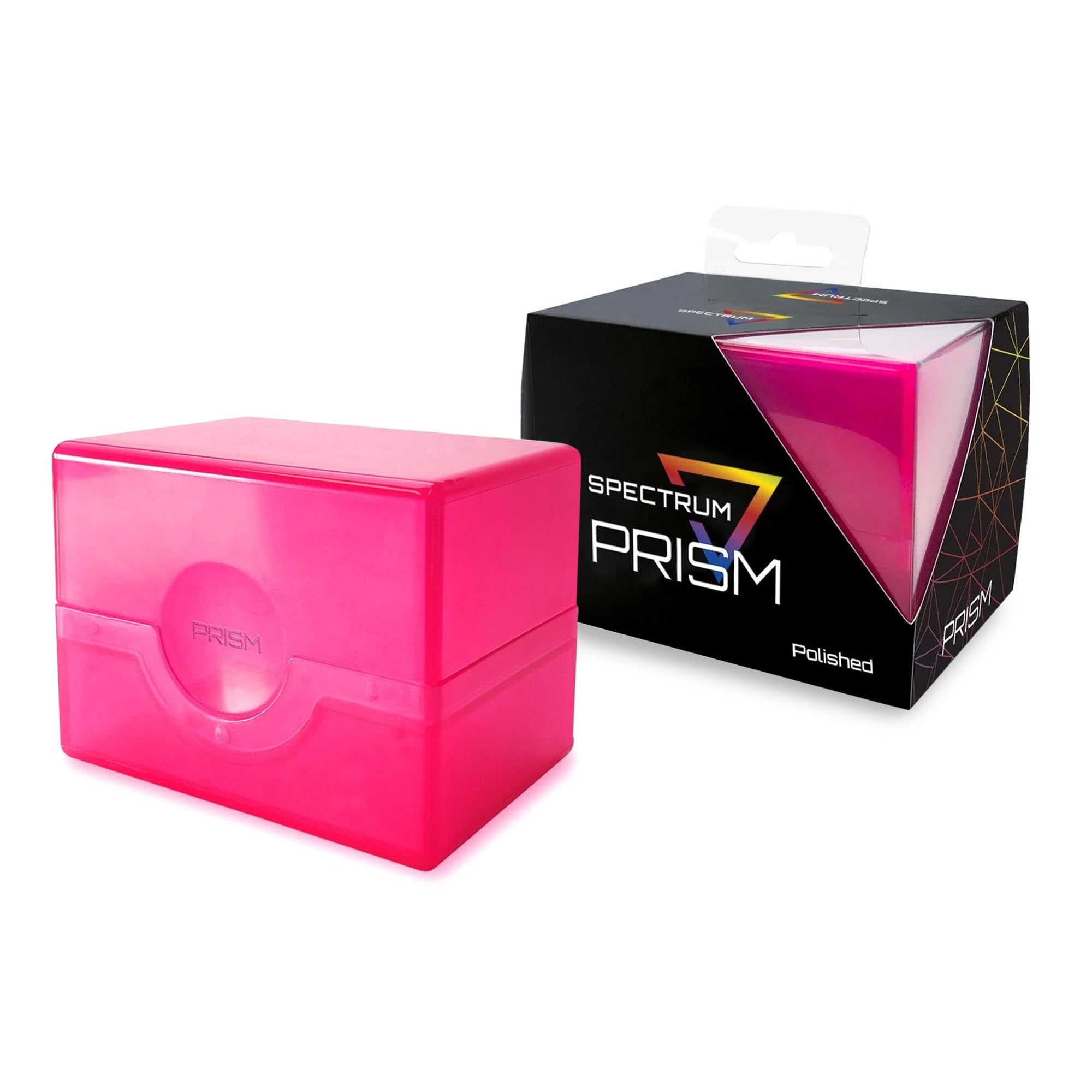 Foto 2 pulgar | Deck Case Bcw Spectrum Prism Fucsia Para 100 Cartas - Venta Internacional.