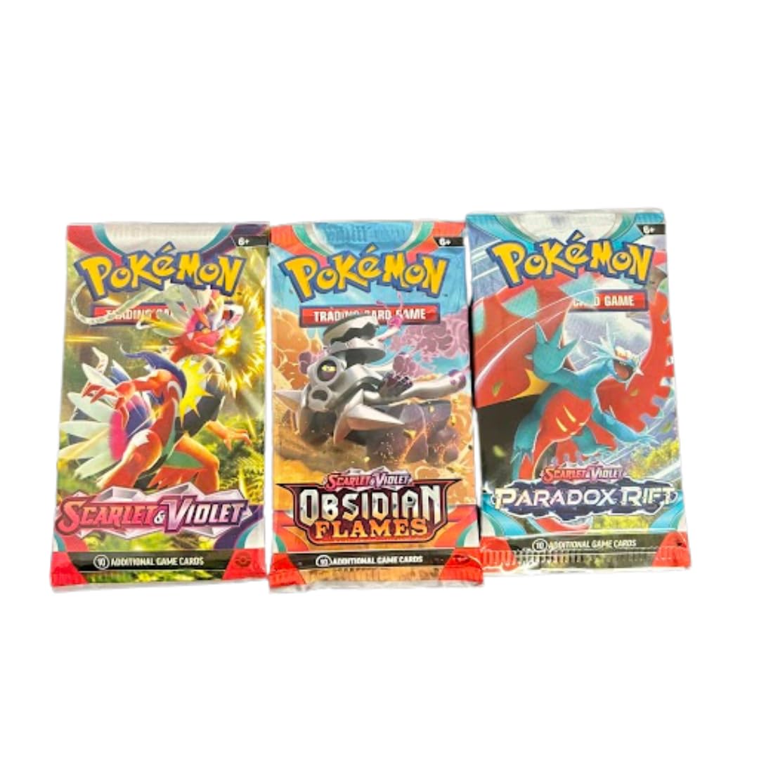 Foto 2 pulgar | Juego De Cartas Coleccionables Pokémon Sealed 3 Booster Pack - Venta Internacional.
