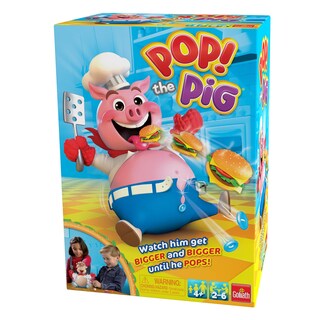 Foto 2 | Juego Goliath Pop The Pig (más Grande Y Mejor) Con Greedy Granny - Venta Internacional.