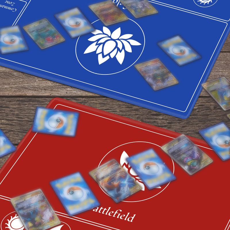 Foto 7 pulgar | Tapete De Juego De Cartas Edgfrtoio Cosido Con Zonas Mágicas, 60 X 35 Cm, Paquete De 2 - Venta Internacional.