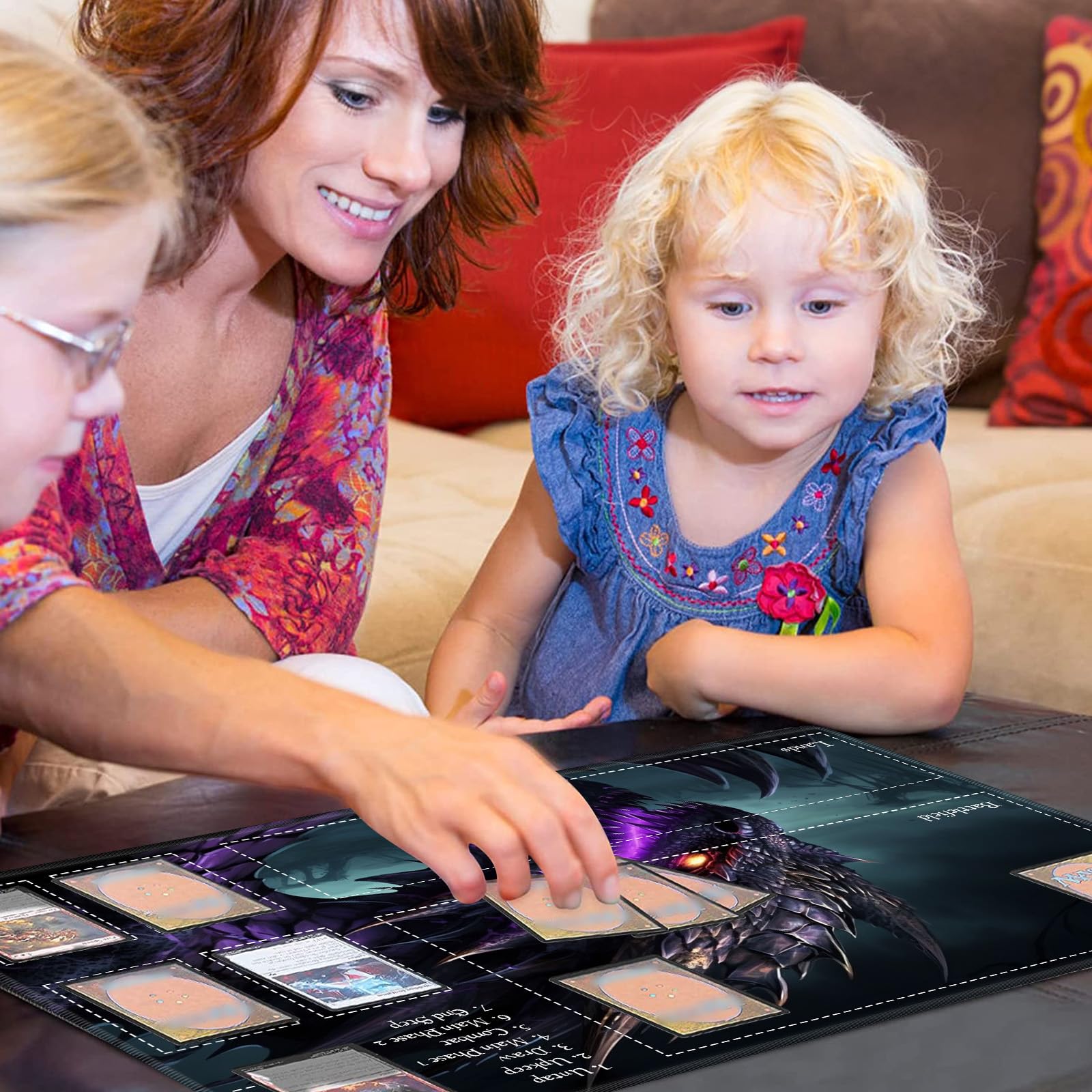 Foto 7 | Alfombra Mtg Edgfrtoio Cosida Con Magic Zone De 60 X 35 Cm Para Juego De Cartas - Venta Internacional.