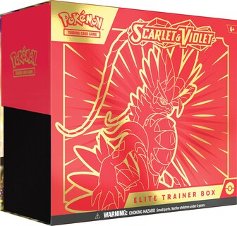 Foto 1 | Caja De Entrenamiento Elite Pokémon Tcg Scarlet & Violet Koraidon Red - Venta Internacional.
