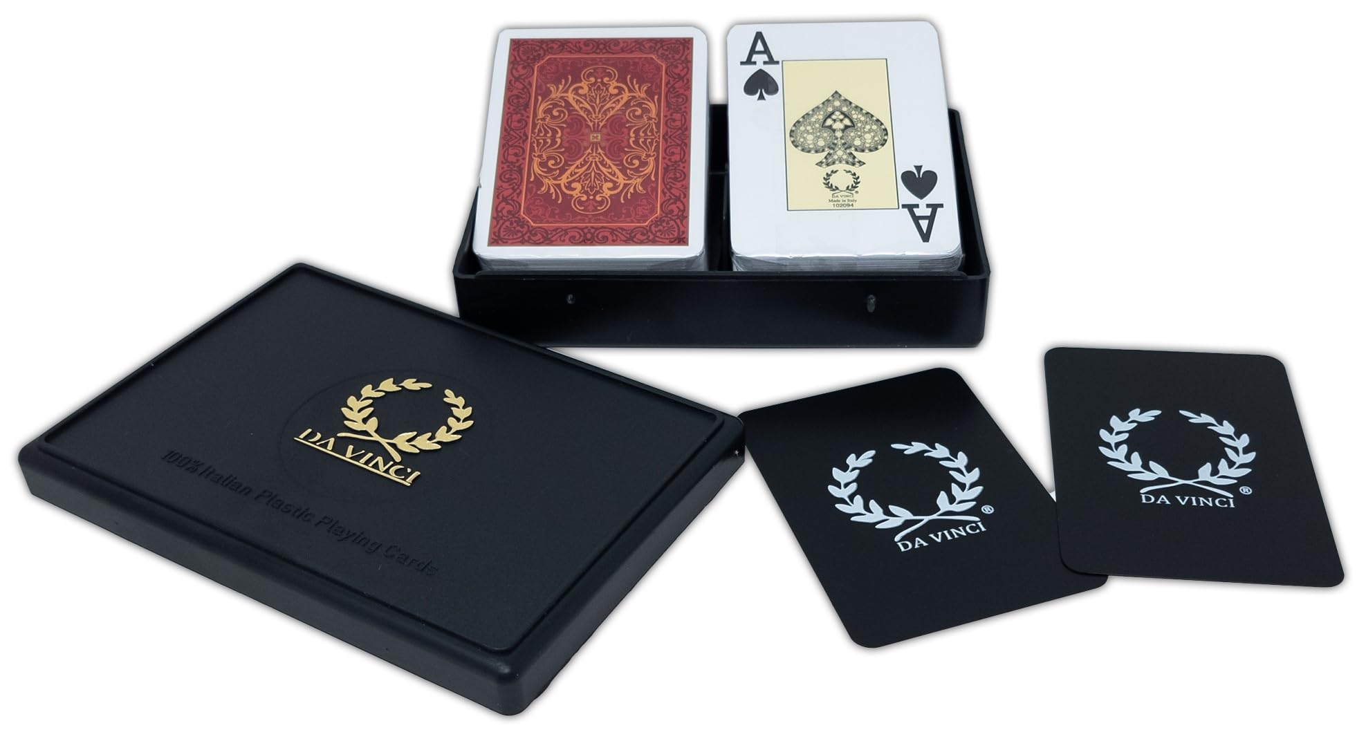 Foto 5 pulgar | Juego De Cartas Da Vinci Persiano  100% Plástico  2 Mazos - Venta Internacional.