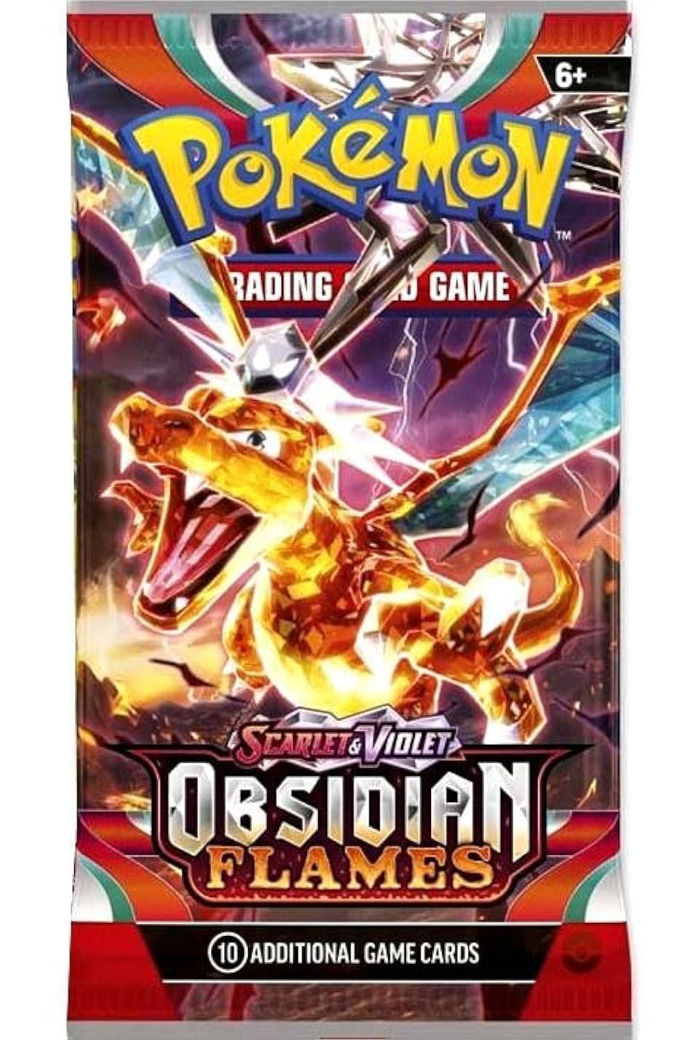 Foto 2 pulgar | Pokémon Booster Pack Pokémon Scarlet & Violet Obsidian Flames - Venta Internacional.