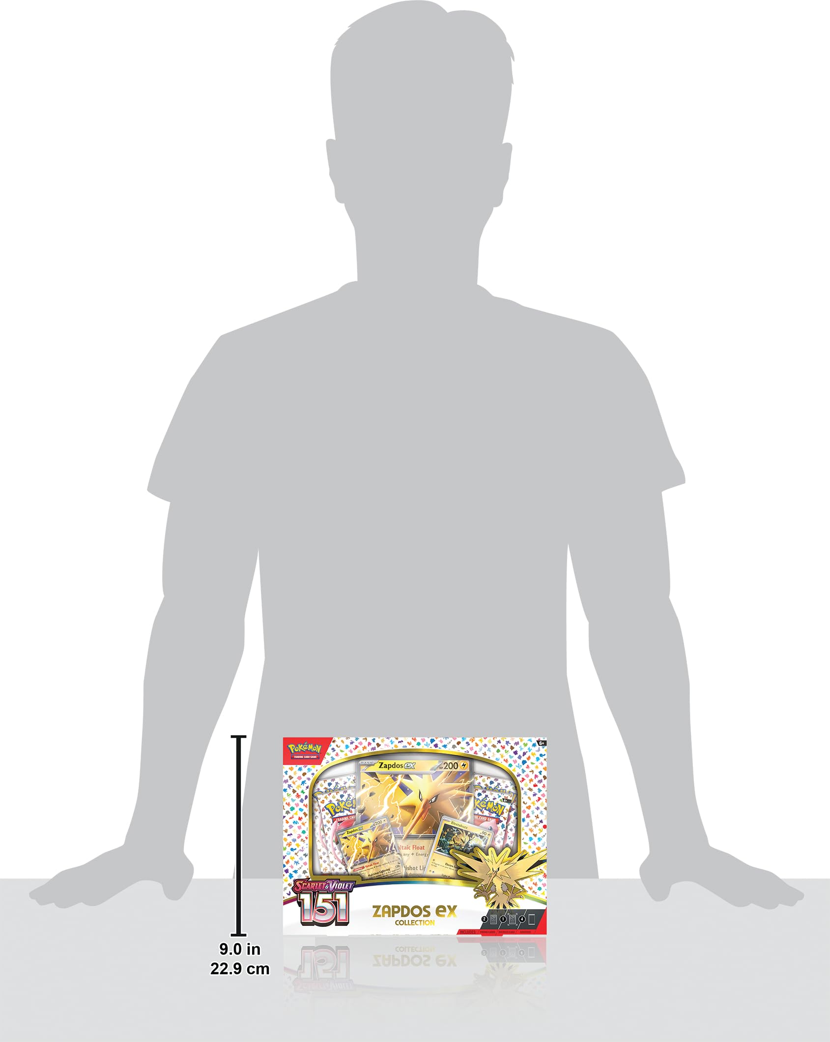 Foto 2 | Juego De Cartas Coleccionables Pokemon Scarlet & Violet 3.5 Zapdos Ex - Venta Internacional.