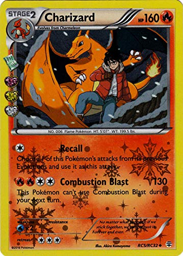 Foto 2 pulgar | Tarjeta Coleccionable Pokémon Charizard Rc5 Generations Holo - Venta Internacional.