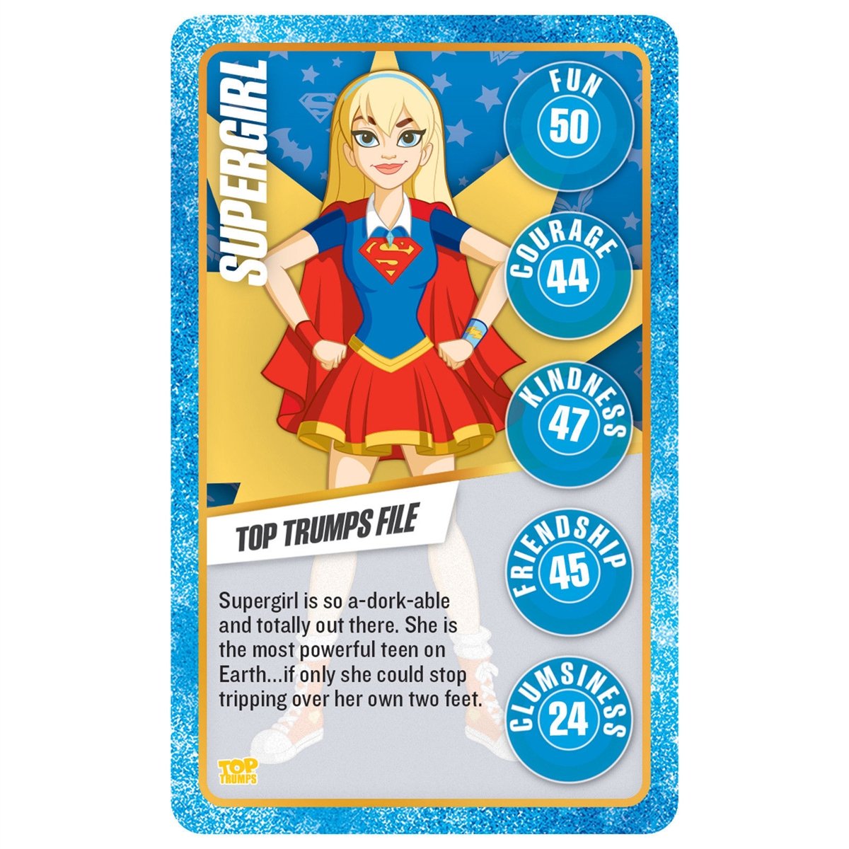 Foto 3 pulgar | Juego De Cartas Top Trumps Dc Superhero Girls Con Funda De Plástico - Venta Internacional.