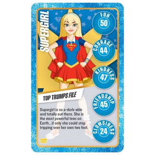 Foto 2 | Juego De Cartas Top Trumps Dc Superhero Girls Con Funda De Plástico - Venta Internacional.