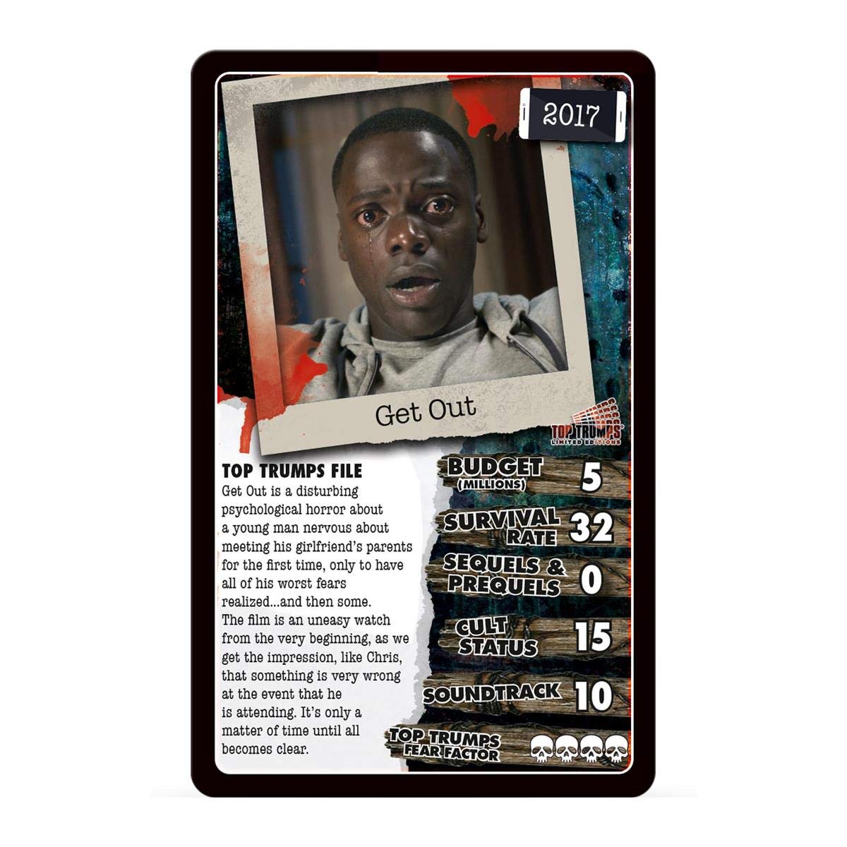Foto 4 | Juego De Cartas Top Trumps No Official Top 30 Scary Flix 18+ - Venta Internacional.