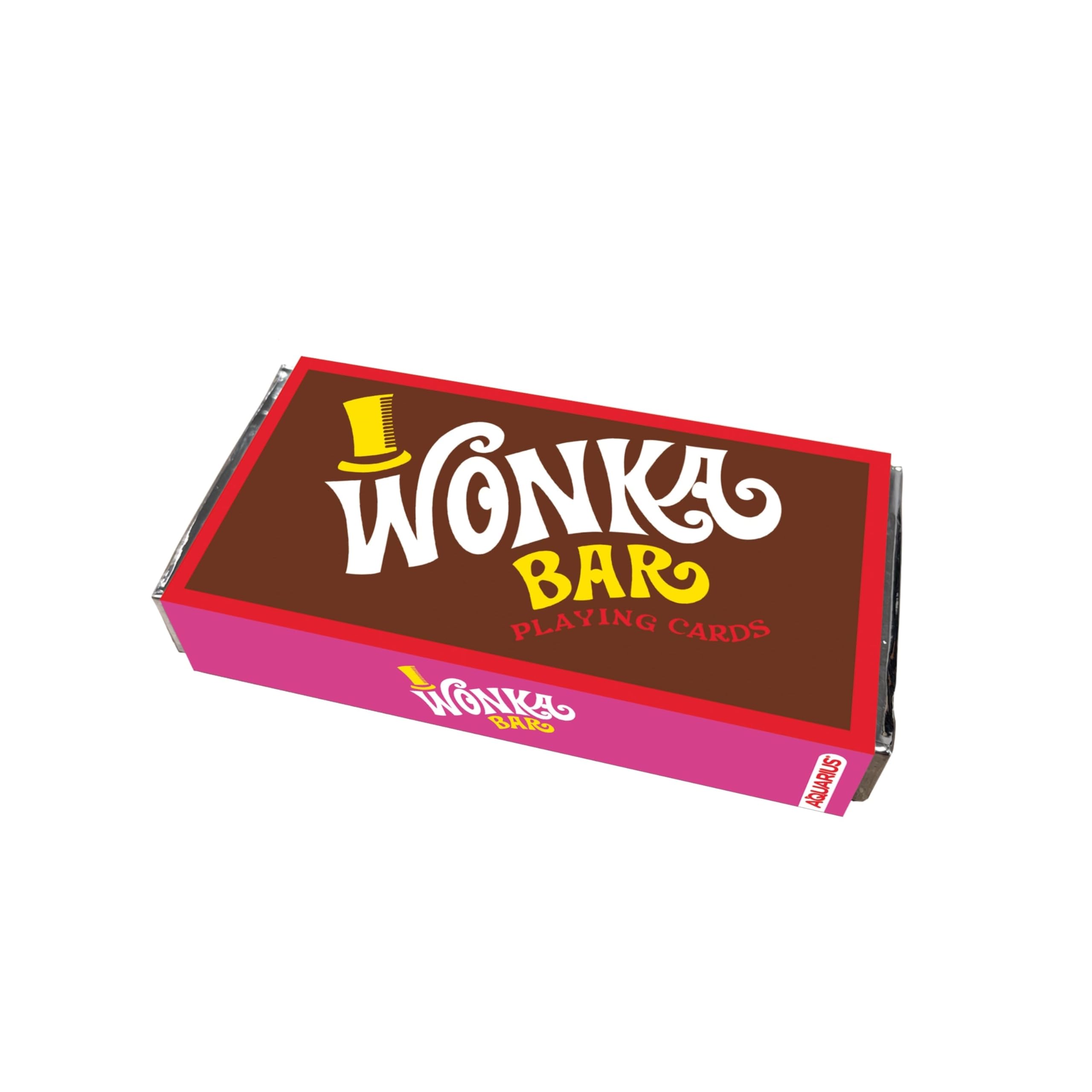 Foto 2 pulgar | Baraja De Cartas Aquarius Willy Wonka Chocolate Bar Premium - Venta Internacional.