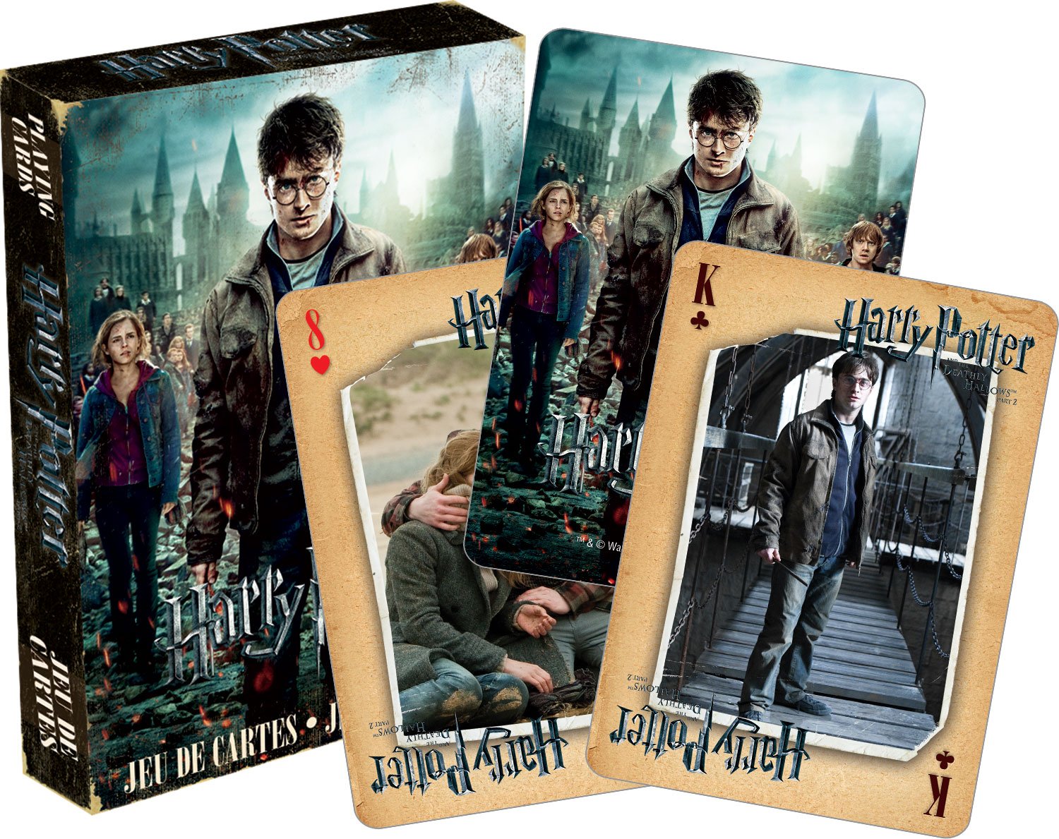 Foto 1 | Baraja De Cartas Aquarius Harry Potter Deathly Hallows - Venta Internacional.