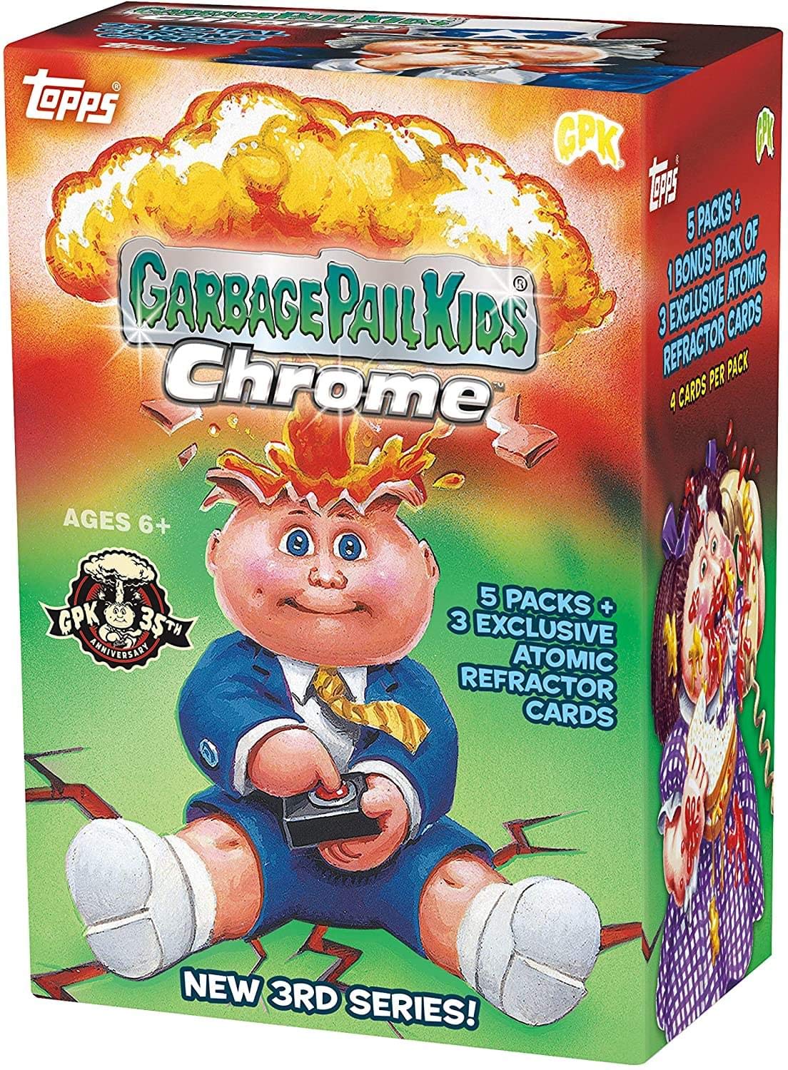 Foto 2 pulgar | Caja Bláster Trading Card Topps 2020 Gpk Chrome De La Tercera Serie - Venta Internacional.